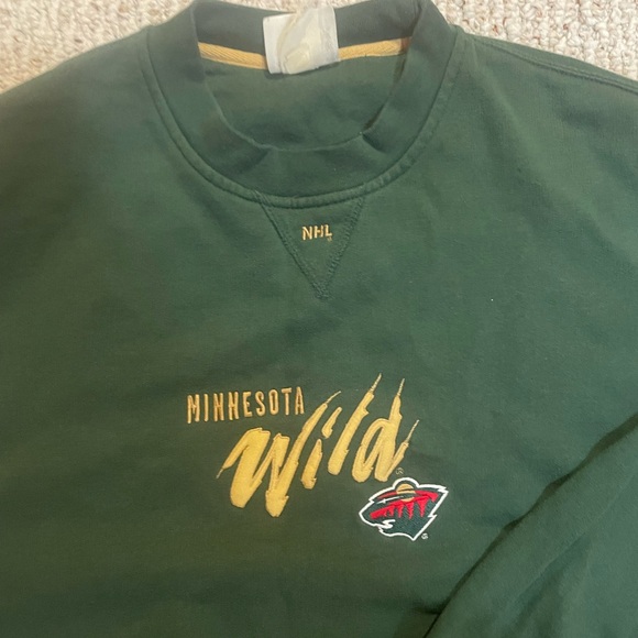 Vintage Minnesota Wild Sweatshirt - Picture 2 of 4